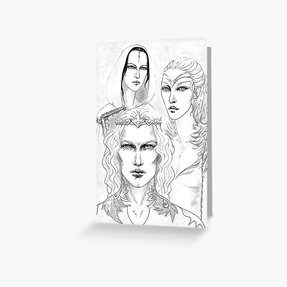 Item preview, Greeting Card designed and sold by Sirielle.