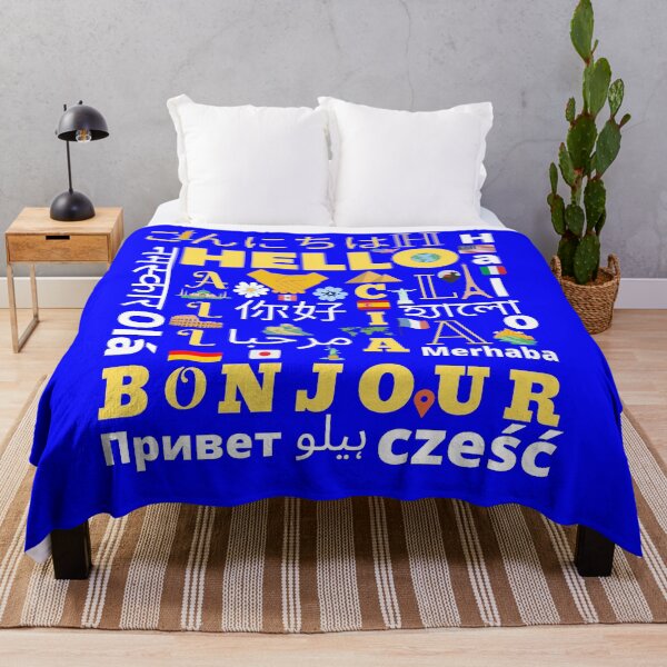 Item preview, Hello word in different languages designed and sold by HappinessWorld.