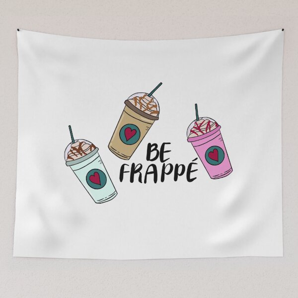Item preview, Don’t worry, be Frappé!  designed and sold by iconicus-design.