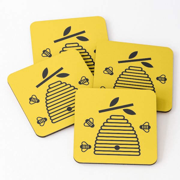 Item preview, Bee in honeycomb designed and sold by nikolae.