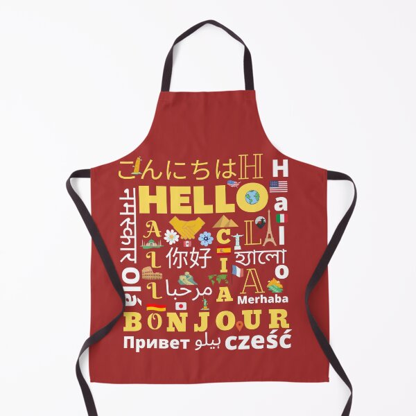 Item preview, Hello word in different languages designed and sold by HappinessWorld.