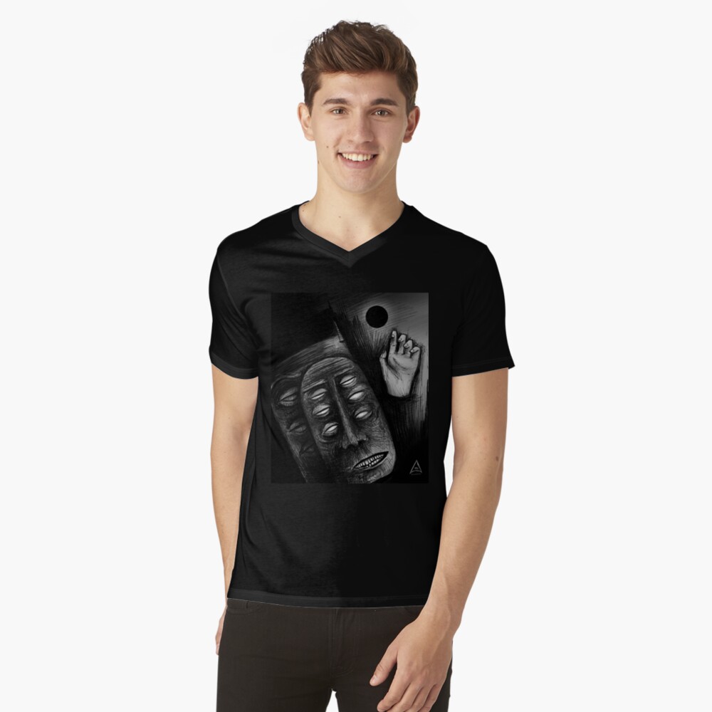 Nero #1 V-Neck T-Shirt