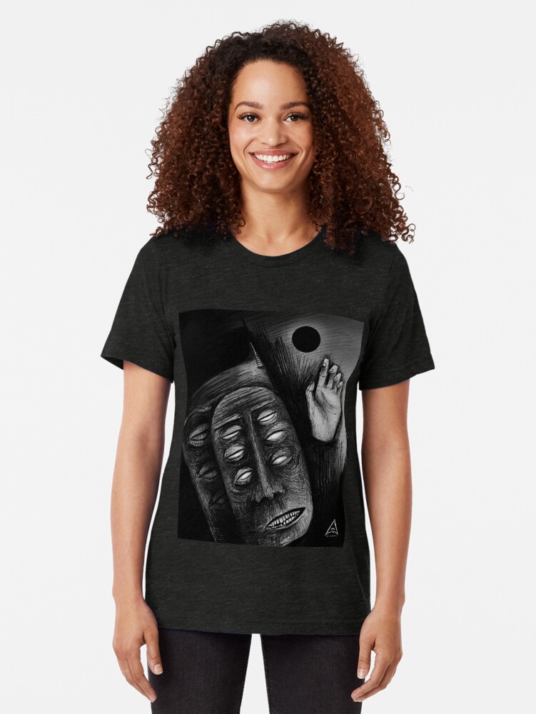 Alternate view of Nero #1 Tri-blend T-Shirt
