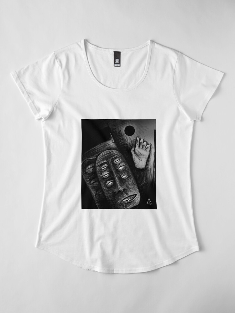 Alternate view of Nero #1 Premium Scoop T-Shirt