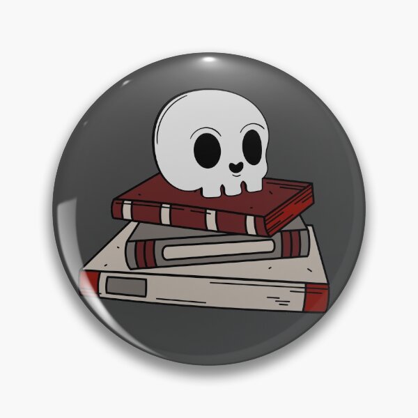 Item preview, Books and skulls designed and sold by HelloGrackle.