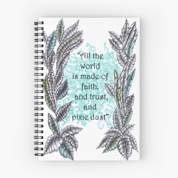Item preview, 'All the world is made of faith and trust and pixie dust' designed and sold by Blooming Wild.