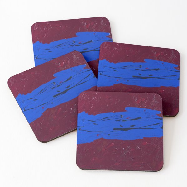 Item preview, Azul sobre rojo designed and sold by Rockett Graphics.