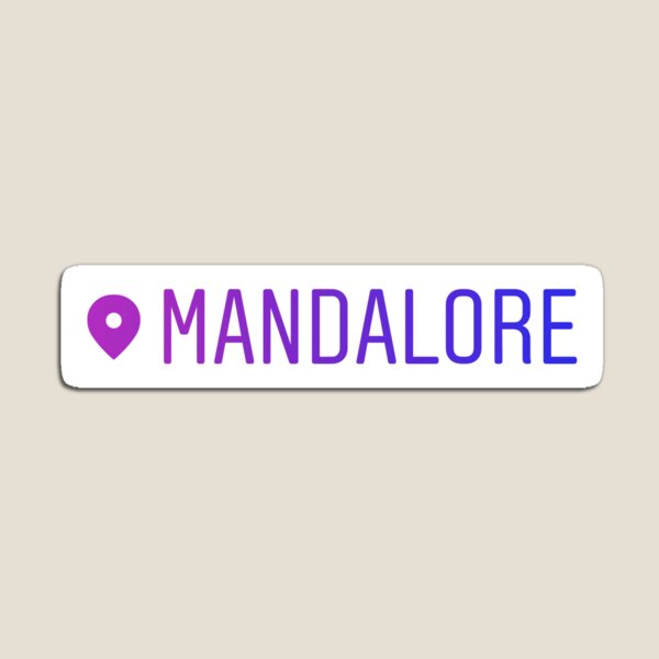 Vista previa del artículo con la obra «Mandalore», diseñado y vendido por Sketches15.