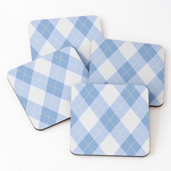 Item preview, Haus Pastel Argyle - Raven designed and sold by imlying.