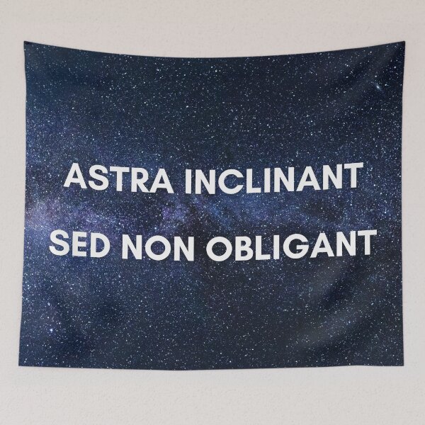 Item preview, Astra Inclinant, Sed Non Obligant - Latin phrase meaning "The Stars Incline Us, They Do Not Bind Us" designed and sold by SimplyDeals.