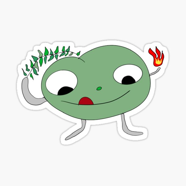 Playing with fire Sticker