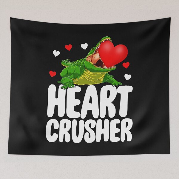 Item preview, Heart Crusher Alligator  designed and sold by Bendthetrend.