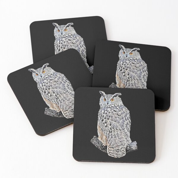 Item preview, Owl sitting on branch designed and sold by OneCreativeLab.