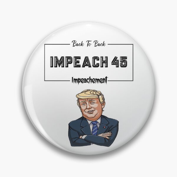 Item preview, back to back impeachment designed and sold by GalaxyStoreDZ.