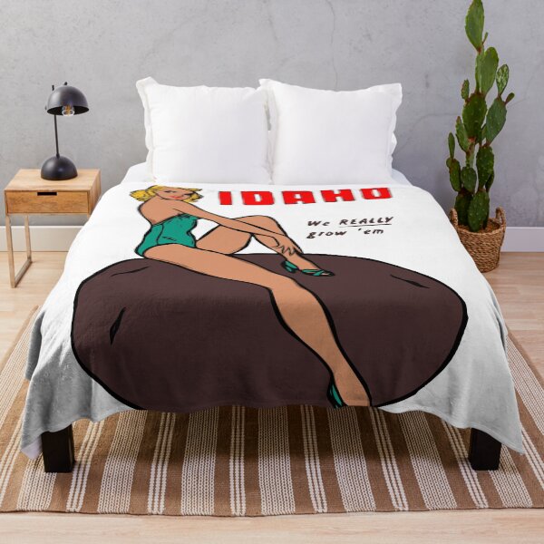 Item preview, Vintage Idaho Potato Pinup Girl designed and sold by NationalVintage.