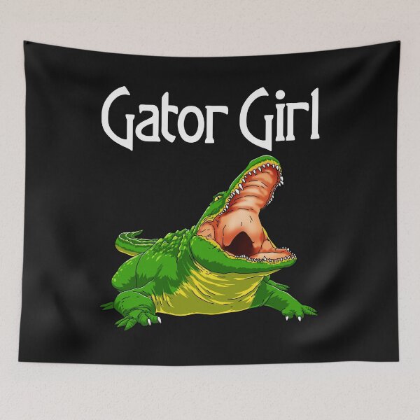 Aperçu de l'œuvre Alligator fille Gator créée et vendue par Bendthetrend.