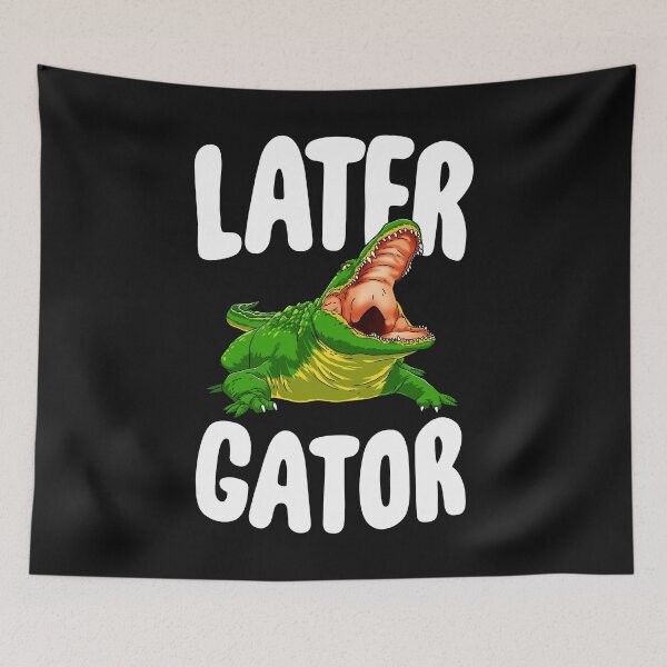 Aperçu de l'œuvre Plus tard Gator Alligator créée et vendue par Bendthetrend.