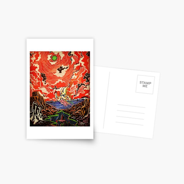 She doesn't know the vision. Do not tell her. She doesn't know. Postcard