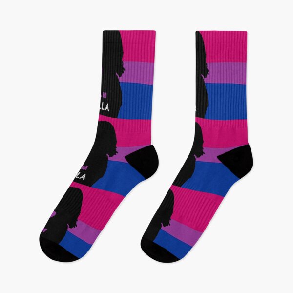 Aperçu de l'œuvre Raylla (drapeau bisexuel) créée et vendue par ClassACTDesigns.