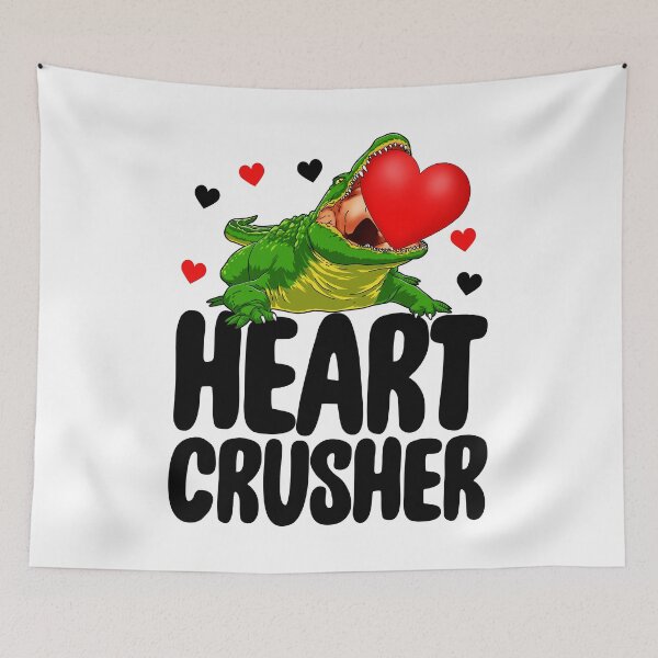 Item preview, Heart Crusher Alligator  designed and sold by Bendthetrend.