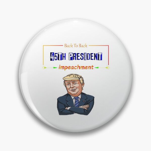 Item preview, back to back impeachment designed and sold by GalaxyStoreDZ.