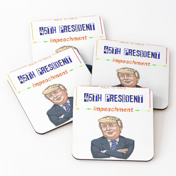 Item preview, back to back impeachment designed and sold by GalaxyStoreDZ.