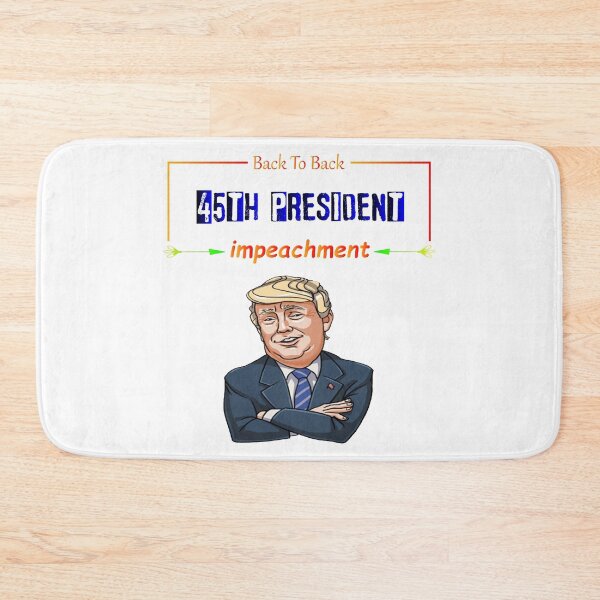 Item preview, back to back impeachment designed and sold by GalaxyStoreDZ.