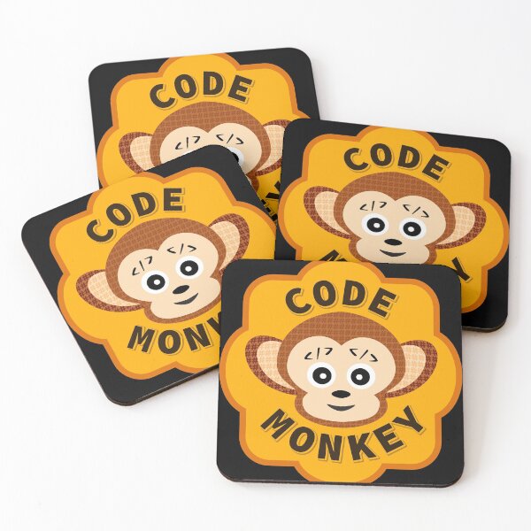 Item preview, Code Monkey designed and sold by AntiqueImages.