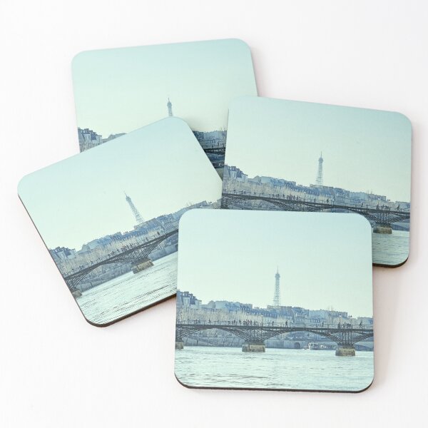 Item preview, Pont des Arts with the Eiffel Tower in Paris, France designed and sold by Skayart.