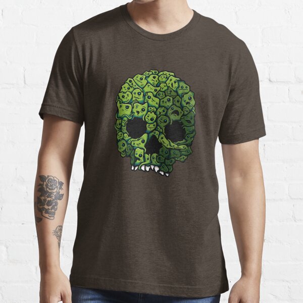 Green Skull Essential T-Shirt