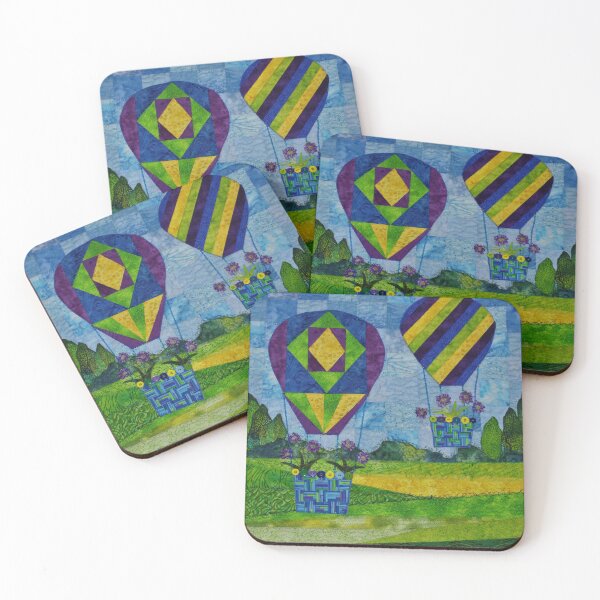 Item preview, Patchwork Balloon designed and sold by Denise Larson.