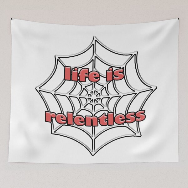 Item preview, life is relentless designed and sold by Xdelacra.