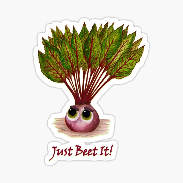 Just BEET it - Beetroot Cartoon by artestreestudio Just BEET it - Beetroot Cartoon by artestreestudio