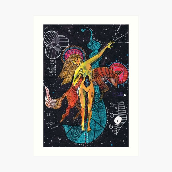 Formula for Dissolution and other advanced states - 1 Art Print