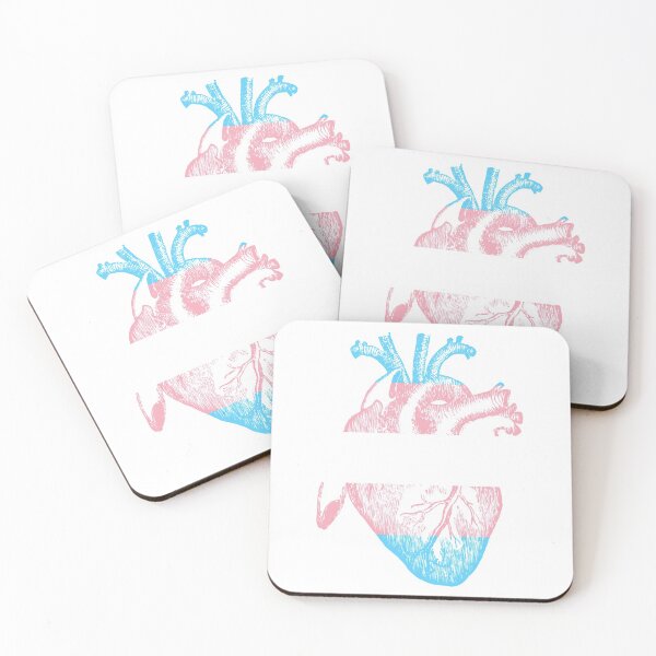 Item preview, Trans Heart - Transgender Pride Flag Heart Stickers and Shirts designed and sold by itswillharris.