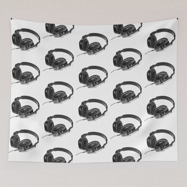 Item preview, photo black headphones designed and sold by nataliavavilina.