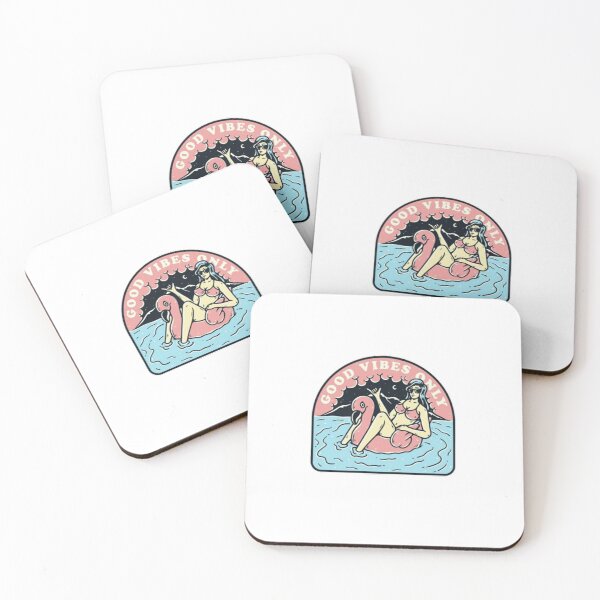 Item preview, Good vibes only  designed and sold by OldSchoolRetro.