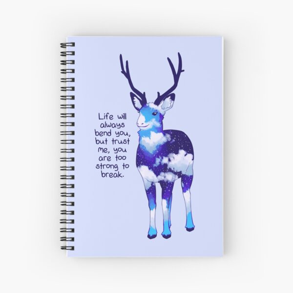 Item preview, "You Are Too Strong to Break" Night Sky Deer designed and sold by thelatestkate.