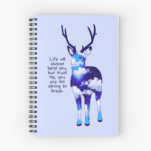 Item preview, "You Are Too Strong to Break" Night Sky Deer designed and sold by thelatestkate.