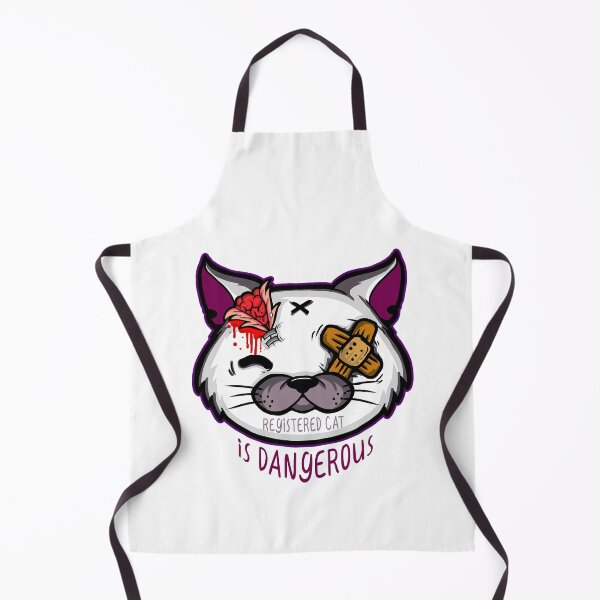 Item preview, Registered cat is dangerous designed and sold by FashionClouds.