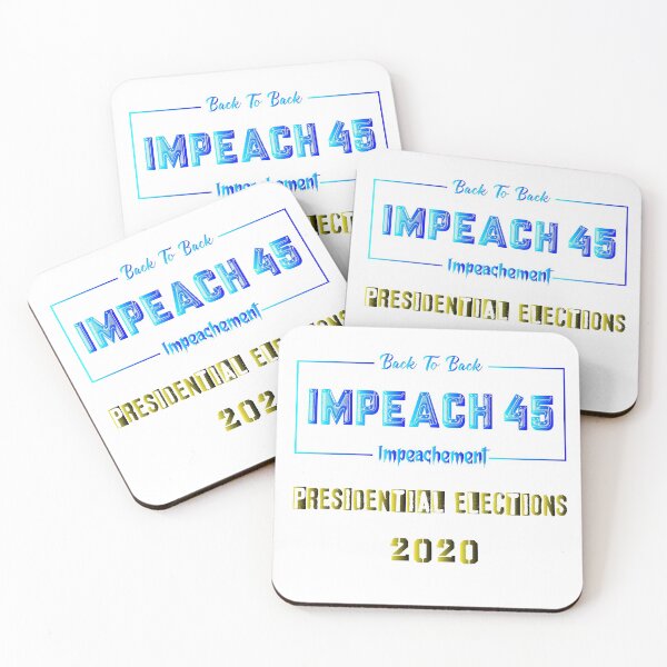 Item preview, back to back impeachment designed and sold by GalaxyStoreDZ.