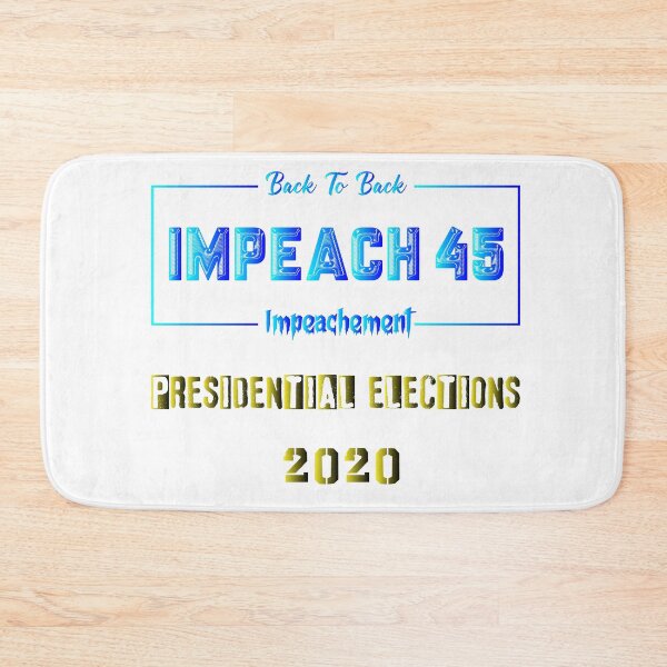 Item preview, back to back impeachment designed and sold by GalaxyStoreDZ.