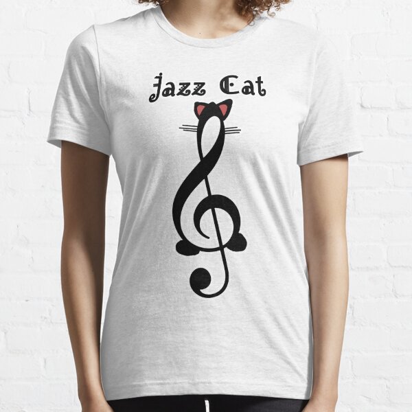 The Jazz Cat (w/text) Essential T-Shirt