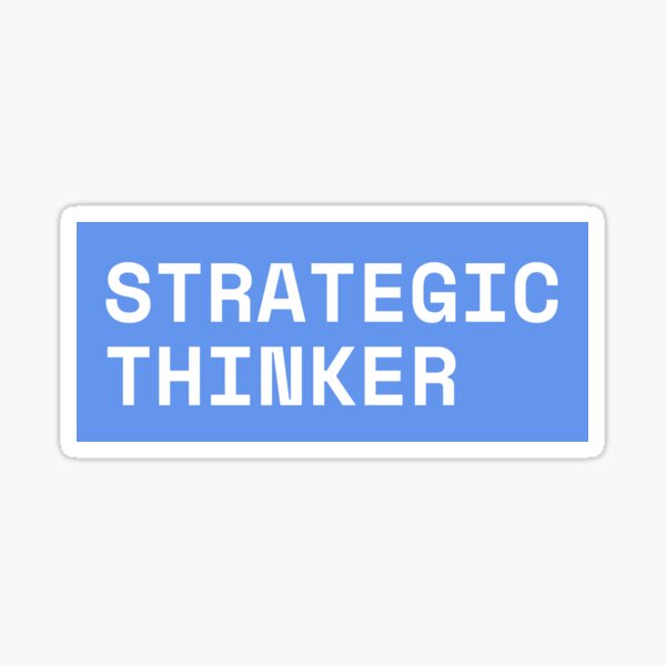 Item preview, STRATEGIC THINKER: designer sticker pack designed and sold by the Boletus.