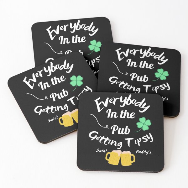 Item preview, Everybody in the Pub Getting Tipsy designed and sold by Coffee &  Fashion.