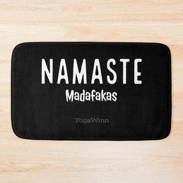 Item preview, Namaste madafakas designed and sold by Yogawoman.