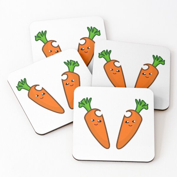 Item preview, I carrot tell you how much I love you - cute orange carrot pair designed and sold by Deegital18.