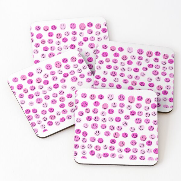 Item preview, pink smiley face phone case designed and sold by feliciadesigns.