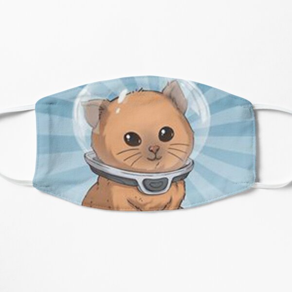 "Keep Calm Kitty" Flat Mask
