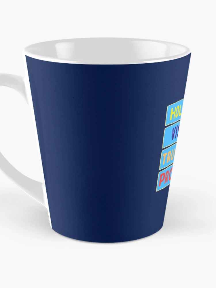 Thumbnail 3 of 4, Coffee Mug, Hold The Vision Trust The Process designed and sold by DesignsofNote.